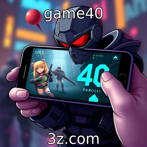 Crescimento do mercado de jogos móveis